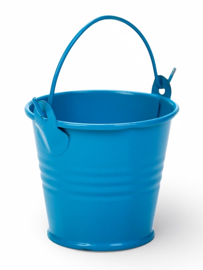 Кашпо «Ведерко Томми», 6×6 см, голубое