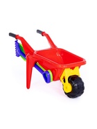 Набор игрушек для песочницы «Садовод», 3 предмета: тачка, лопата, грабли, МИКС - Фото 11