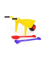 Набор игрушек для песочницы «Садовод», 3 предмета: тачка, лопата, грабли, МИКС - Фото 7