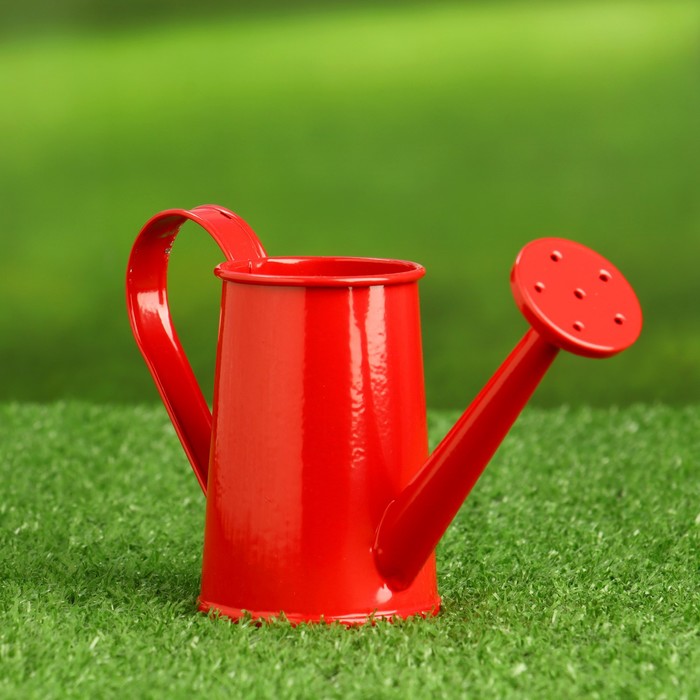 Кашпо «Лейка», 15×7×8 см, красное - Фото 1