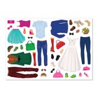 Наклейки «Наряди куколку. Свадьба», 12 стр. - Фото 4