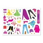 Наклейки «Наряди куколку. Времена года», 12 стр. - Фото 4