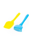 Набор игрушек для песочницы, 2 предмета: лопатка, грабельки, МИКС - Фото 2