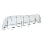 Парник, длина 5 м, оцинкованный профиль из 5 дуг, спанбонд 65 г/м², «Агрощит» - Фото 10