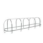 Парник, длина 5 м, оцинкованный профиль из 5 дуг, спанбонд 65 г/м², «Агрощит» - Фото 11