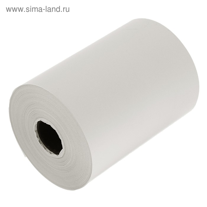 Чековая термолента, ширина 80 мм, длина 50 м, втулка 18 мм, 48 г/м² - Фото 1