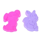 Набор формочек белочка и песик, цвета МИКС - Фото 2