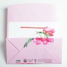 Пакет—коробка, подарочная упаковка, «Just for you», 23 х 18 х 11 см - фото 9556824