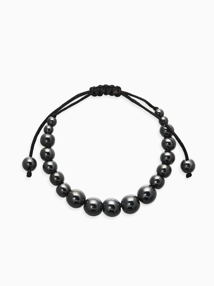 Браслет ассорти «Шамбала» гематит, цвет серый, d=6 см - Фото 1