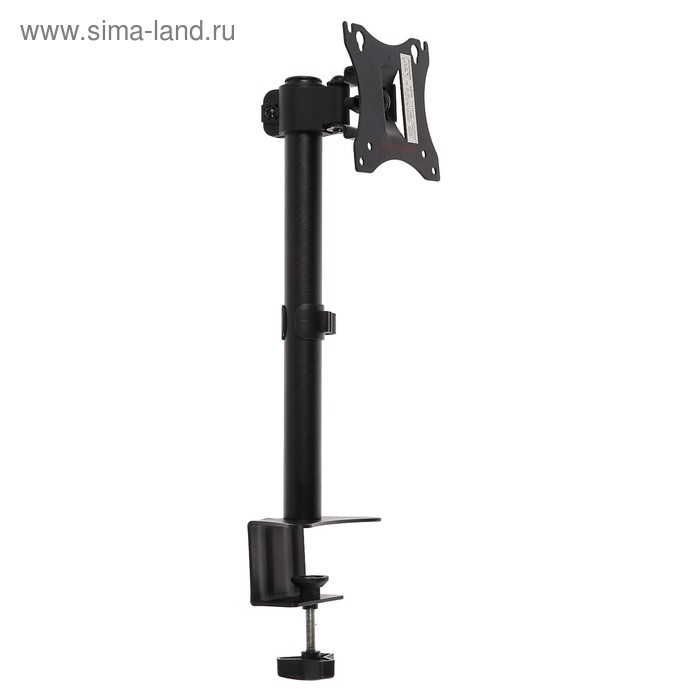 Кронштейн ARM Media LCD-T01, для 1-го монитора, наклонно-поворотный, 15"-32", до 7 кг,черный - Фото 1