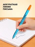 Ручка шариковая Berlingo. Tribase Fuze, синий стержень, узел 0.7 мм, МИКС - Фото 2