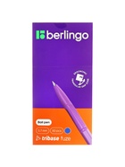 Ручка шариковая Berlingo. Tribase Fuze, синий стержень, узел 0.7 мм, МИКС - Фото 10