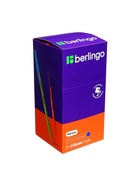 Ручка шариковая Berlingo. Tribase Fuze, синий стержень, узел 0.7 мм, МИКС - Фото 15