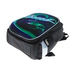 Рюкзак каркасный LeonВergo Midi №2 38*30*17, для мальчика, Speed neon 2, чёрный - Фото 5