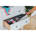 Органайзер для хранения белья «Зигзаг», 32×32×12 см, 16 отделений, цвет серый - Фото 2