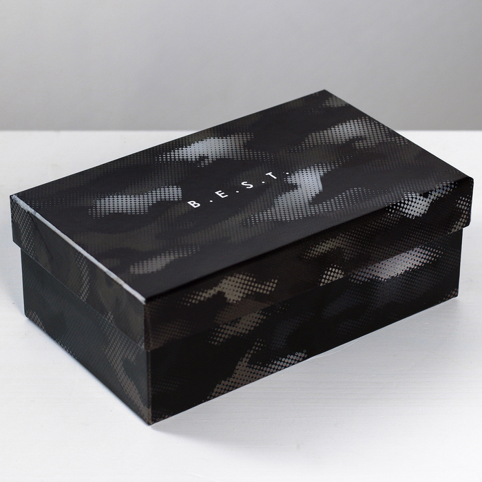 Набор коробок 10 в 1, упаковка подарочная, «Хаки», 12 х 7 х 4 - 32,5 х 20 х 12,5 см - фото 1884903724