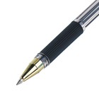 Ручка шариковая MunHwa MC Gold, чернила чёрные, узел 0.7 мм, резиновый упор, штрихкод на каждой ручке - Фото 3