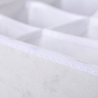 Органайзер для хранения белья Доляна «Мрамор», 12 отделений, 32×32×12 см, цвет белый - Фото 6