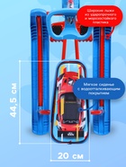 Снегокат «Тимка спорт 1+» Sportcar, голубой, красный, TC1+/SC Nika Kids - Фото 3