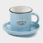 Чайная пара керамическая «Влюбленность», 2 предмета: чашка 200 мл, блюдце d=12,5 см, цвет МИКС - Фото 6