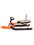 Снегокат «Тимка спорт 4-1», со спинкой, оранжевый, ТС4-1/Ф12 Nika Kids - Фото 8