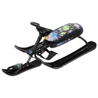 Снегокат «Ника-кросс Пришельцы», СНК/П2, цвет чёрный - Фото 4