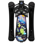 Снегокат «Ника-кросс Пришельцы», СНК/П2, цвет чёрный - Фото 5