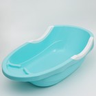 Набор для купания детский: ванночка 86 см., горка, ковш -лейка, цвет голубой - Фото 3
