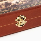 Настольная игра 3в1 «Бородино» шахматы, шашки, нарды, деревянные, 50×50 см - Фото 5