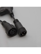 Гирлянда «Занавес» 2 × 1.5 м, IP44, УМС, тёмная нить, 360 LED, свечение белое, 220 В - Фото 11