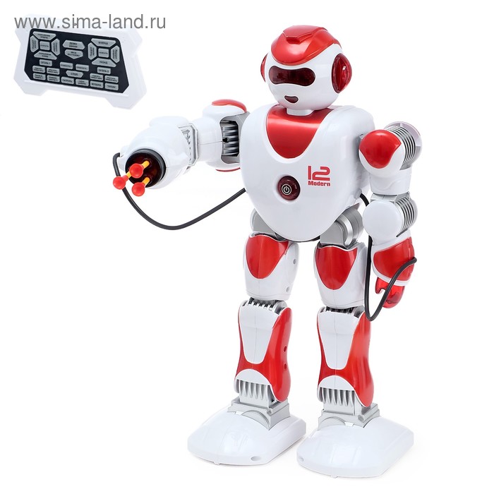 Робот радиоуправляемый «Зет-Альфа», ходит, стреляет, световые и звуковые эффекты, русское озвучивание - Фото 1