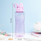 Бутылка для воды спортивная прозрачная 600 мл, "Баунаталь", 23 х 8 см, микс - фото 8441506