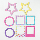 Набор декоративных рамочек с фольгированием «В стране единорогов», 12 х 8 см - Фото 2