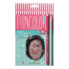 Карандаши 18 цветов BrunoVisconti. FunColor, пластиковые, трёхгранные, МИКС - Фото 6