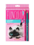 Карандаши цветные 18 цветов BrunoVisconti. FunColor, пластиковые, трёхгранные, МИКС - Фото 12