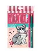 Карандаши цветные 18 цветов BrunoVisconti. FunColor, пластиковые, трёхгранные, МИКС - Фото 14