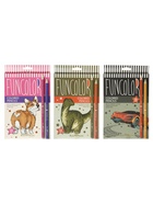 Карандаши цветные 18 цветов BrunoVisconti. FunColor, пластиковые, трёхгранные, МИКС - Фото 19