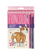 Карандаши цветные 18 цветов BrunoVisconti. FunColor, пластиковые, трёхгранные, МИКС - Фото 20