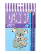 Карандаши цветные 18 цветов BrunoVisconti. FunColor, пластиковые, трёхгранные, МИКС - Фото 9