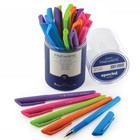 Ручка шариковая FineWrite SPECIAL, узел 0.7 мм синие чернила на масляной основе, матовый корпус Silk Touch, МИКС - Фото 1