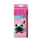 Карандаши цветные 12 цветов FunColor, пластиковые, трёхгранные, МИКС - Фото 11