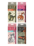 Карандаши цветные 12 цветов FunColor, пластиковые, трёхгранные, МИКС - Фото 13