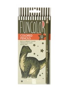 Карандаши цветные 12 цветов FunColor, пластиковые, трёхгранные, МИКС - Фото 14