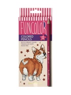 Карандаши цветные 12 цветов FunColor, пластиковые, трёхгранные, МИКС - Фото 18