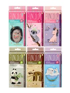 Карандаши цветные 12 цветов FunColor, пластиковые, трёхгранные, МИКС - Фото 4