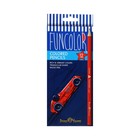 Карандаши цветные 12 цветов FunColor, пластиковые, трёхгранные, МИКС - Фото 8