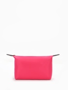 Косметичка простая на молнии, маленькая, розовая - Фото 8