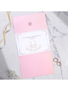 Приглашение на свадьбу, лазерная резка «Вместе навсегда!»,17×11 см - Фото 3