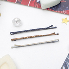 Невидимки для волос «Классика», набор 24 шт., 5 см - Фото 2