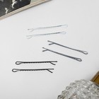 Невидимки для волос «Классика», набор 24 шт., 5 см, МИКС - Фото 2